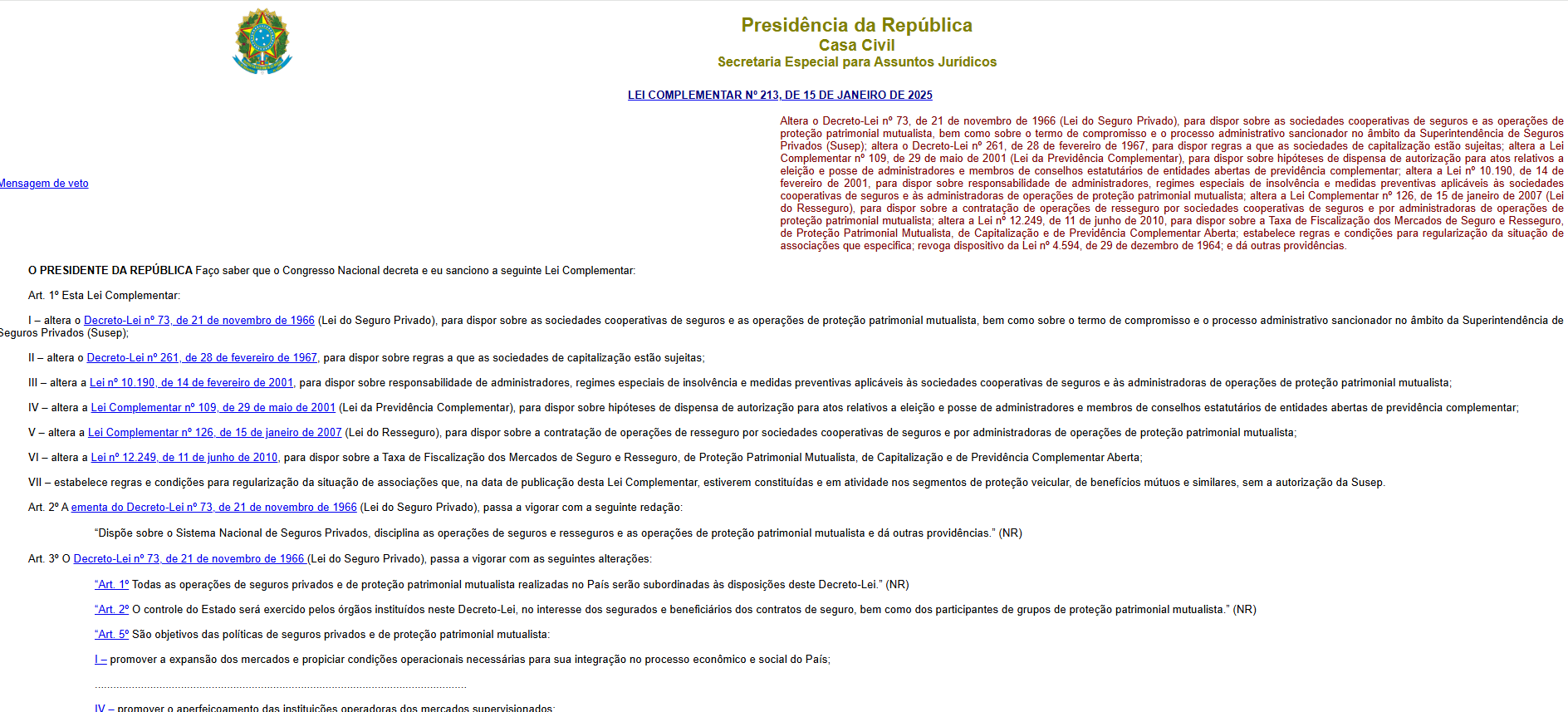 Projeto que regulamenta a proteção veicular no Brasil agora é lei